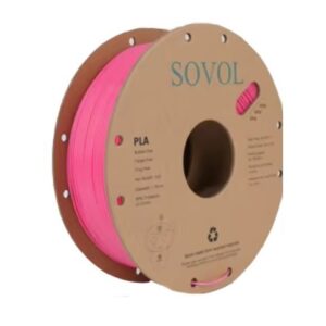 Sovol Matte 1.75mm PLA filaments Neon pink