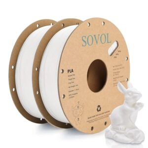 Sovol Matte 1.75mm PLA filaments White 2 kg