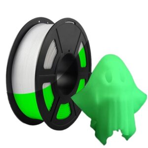 SunLu PETG Glow In The Dark White(White to Green) 1.75mm 1kg