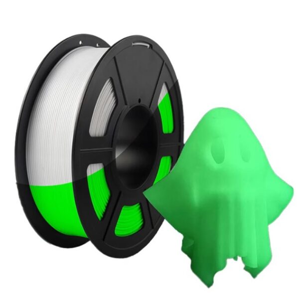 SunLu PETG Glow In The Dark White(White to Green) 1.75mm 1kg