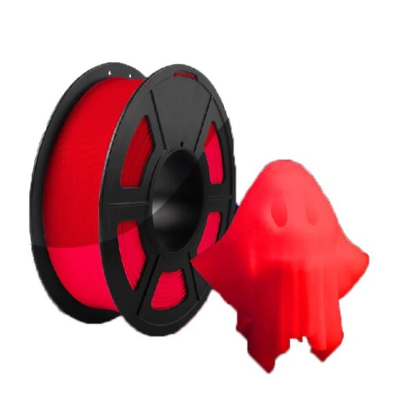 SunLu PLA Glow In The Dark Red 1.75mm 1kg