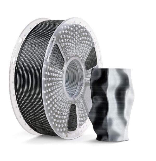 SunLu Silk PLA+ Black White 1.75mm 1kg
