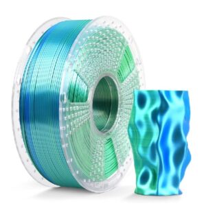 SunLu Silk PLA+ Blue Green 1.75mm 1kg
