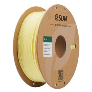 eSUN PLA+ filament- 1.75mm- Almond yellow