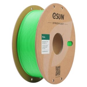 eSUN PLA+ filament- 1.75mm- RGB green