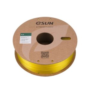 eSUN PLA filament Glass lemon yellow