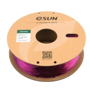 eTPU-95A 3D Printing Filament-Transparent Purple